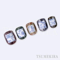 イングカワモト TSUMEKIRA(ツメキラ) ネイルシール トワルドジュイ NN-TDJ-001 1セット(3枚)（直送品）