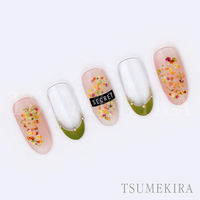 TSUMEKIRA(ツメキラ) ネイルシール TSUKIプロデュースPetalorange NN-TSU-003 1セット(3枚)（直送品）