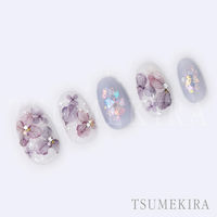 イングカワモト TSUMEKIRA(ツメキラ) ネイルシール yumiプロデュース あじさい5 NN-YMI-003 1セット(3枚)（直送品）