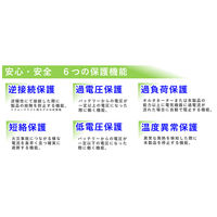 新潟電子工業 車両接続型電源 48Vフォークリフト用 変換コネクタ付モデル NE-V2L1000-2YCN 1台（直送品）