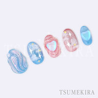 TSUMEKIRA(ツメキラ) ネイルシール KAI produce 9 Sparkly silver/スパークリー シルバー(ジェル専用)（直送品）
