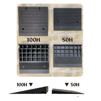 シロッコ テンダースロープ ゴム製 100H 段差解消スロープ 1枚 aro-ar4017-3（直送品）