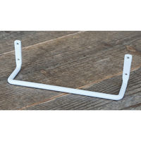 ポッシュリビング アイアンルームバーS ホワイト W22.5×D6.5×H6.5cm 63835 1個（直送品）