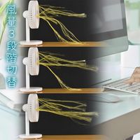 オーム電機 USB卓上ミニファン ホワイト 08-1613 1台（直送品）