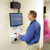 エルゴトロン  StyleView縦型リフトコンパクトタイプ ホワイト（直送品）