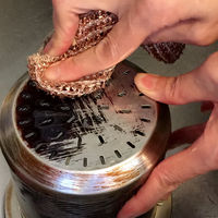 エコンフォートハウス エココッパークロス 銅と水で頑固な汚れを落とす コゲ落とし 茶しぶ落とし 1個 イーオクト