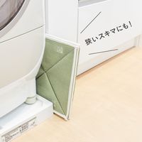 藤栄 たためるマルチバスケット ダブル カーキ 1セット（3個）