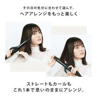 SALONIA（サロニア）　2WAYストレート&カールヘアアイロン シルバーホワイト 32mm I-ne