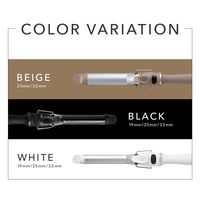 SALONIA（サロニア）　セラミックカールヘアアイロン ホワイト 32mm　SLー008SW I-ne