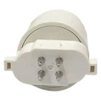 光商事 口金変換アダプター GX10q→E26 HKHGX10QE26 1個