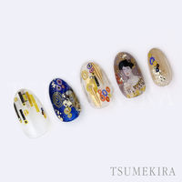 イングカワモト TSUMEKIRA(ツメキラ) ネイルシール クリムト NN-KLI-101 1セット(3枚)（直送品）