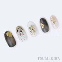 TSUMEKIRA(ツメキラ) ネイルシール RIEプロデュース2 grass garden NN-RIE-102 1セット(3枚)（直送品）