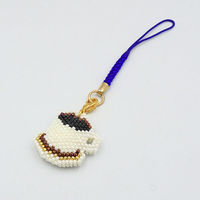 ホビックス HOBBIX ビーズキット 京・レトロ喫茶根付け コーヒー PB-241 PB241 1セット(3個)（直送品）