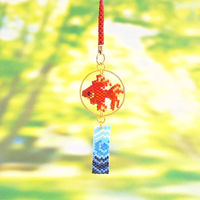 ホビックス HOBBIX ビーズキット 京・風鈴柄根付 金魚 PB-287 PB287 1セット(3個)（直送品）