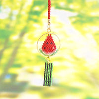 ホビックス HOBBIX ビーズキット 京・風鈴柄根付 スイカ PB-290 PB290 1セット(3個)（直送品）