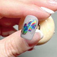 TSUMEKIRA(ツメキラ) ネイルシール three-F ホイル専用クリアジェルFLAT 8g TF-FCG-102 1セット(3枚)（直送品）