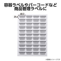 ラベルシール 表示・宛名ラベル プリンタ兼用 44面 A4  四辺余白 22シート エレコム EDT-ECNL44S22 1個（直送品）