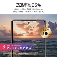AQUOS R9 pro レンズ保護ガラスフィルム 「GLASS PREMIUM FILM」 レンズ単体型 超透明 高透過約95%（直送品）
