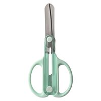 クツワ キャップ一体こどもハサミ(ミント) SS122MT 1個