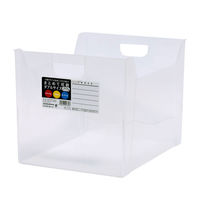 ナカバヤシ　ファイルボックス　半透明　E05　A4　FB-E05 背幅260mm（わけあり品）