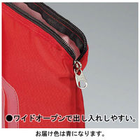 コクヨ　事務用連絡ケース＜シャトルバッグ＞ナイロン　A4　青　クケ-2914NB　1冊（わけあり品）