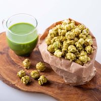 抹茶ポップコーン 65g 1袋 サンクゼール ノンオイル ポップコーン