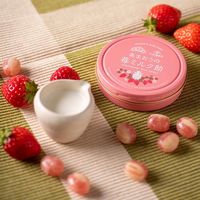 あまおうの苺ミルク飴 1セット（1缶×2） サンクゼール キャンディ キャンディー 飴