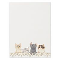 エヌビー社 PK A5便箋 キトゥンズ 3050402 1セット(1個(2色アソート6枚入)×10)（直送品）