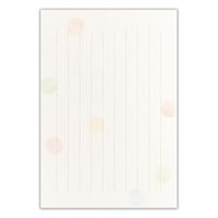 エヌビー社 便箋 佳乃 虹鞠のふみ 5290201 1セット(1個(2柄アソート18枚入)×10)（直送品）