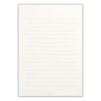 エヌビー社 筆文字A5便箋 想い 5840402 1セット(1個(25枚入)×10)（直送品）