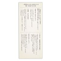 エヌビー社 筆文字一筆箋 想い 5847102 1セット(1個(25枚入)×15)（直送品）