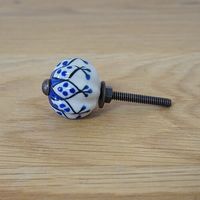 ポッシュリビング セラミックノブ φ3cm×D3cm セラミック/アイアン 30595 1セット(2個)（直送品）