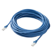 アスクル限定　CAT6 LANケーブル 10ｍ ツメ折れ防止 スタンダード ASーLAN6ーSー10 ブルー 1本 オリジナル