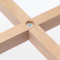 無印良品 木製スタンド 大 ペットフードボウル用 約２０．５×２０．５×高さ１６ｃｍ 良品計画