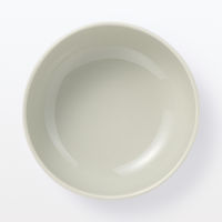 無印良品 磁器 ペット用フードボウル 大 グレーベージュ 良品計画