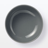 無印良品 磁器 ペット用フードボウル 大 グレー 良品計画