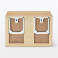 無印良品 壁に付けられる家具猫用ステップ オーク材突板 幅３０×奥行２１×高さ２０ｃｍ 良品計画