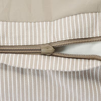 無印良品 丸洗いできる ペット用クッション ベージュ ヒッコリー 良品計画