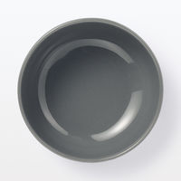 無印良品 磁器 ペット用フードボウル 小 グレー 良品計画