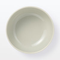 無印良品 磁器 ペット用フードボウル 小 グレーベージュ 良品計画