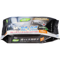 昭和紙工 ラクリーナ大判厚手流せるトイレクリーナ 4957434010395 1パック(10枚)