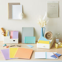 リヒトラブ オープンリングノート メモLサイズ ピンク 交換式ノート N2721-12 1冊