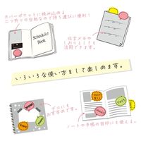 クローズ・ピン 蛍光吹き出しふせん ピンク FS16400 1個