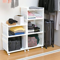 サンコープラスチック ラコン 積み重ねラック ホワイト 4973230437068 1個