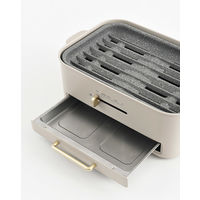 BRUNO コンパクトグリルホットプレート(グレージュ) BOE109-GRG 1個