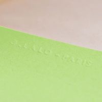 グリーティングカード G・ラロ（G.LALO） 縁取りカードセット （カード1枚　封筒1枚） ローズ 1セット（直送品）