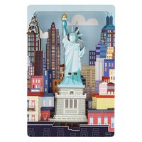 ルークラン アプリクス 3Dシアターパズル 自由の女神 4582719382722 1個（直送品）