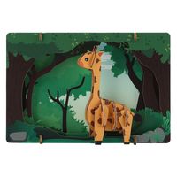 ルークラン アプリクス 3Dシアターパズル キリン 4582719382845 1個（直送品）