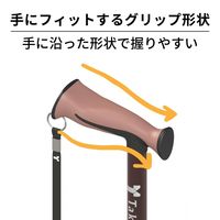 竹虎 バンブーステッキワイド グレー 104984 1本
