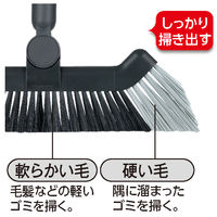 テラモト ＢＭコーナーブルーム30 １本柄 グレー 幅30cm 屋内外用 ほうき CL4652017　1本